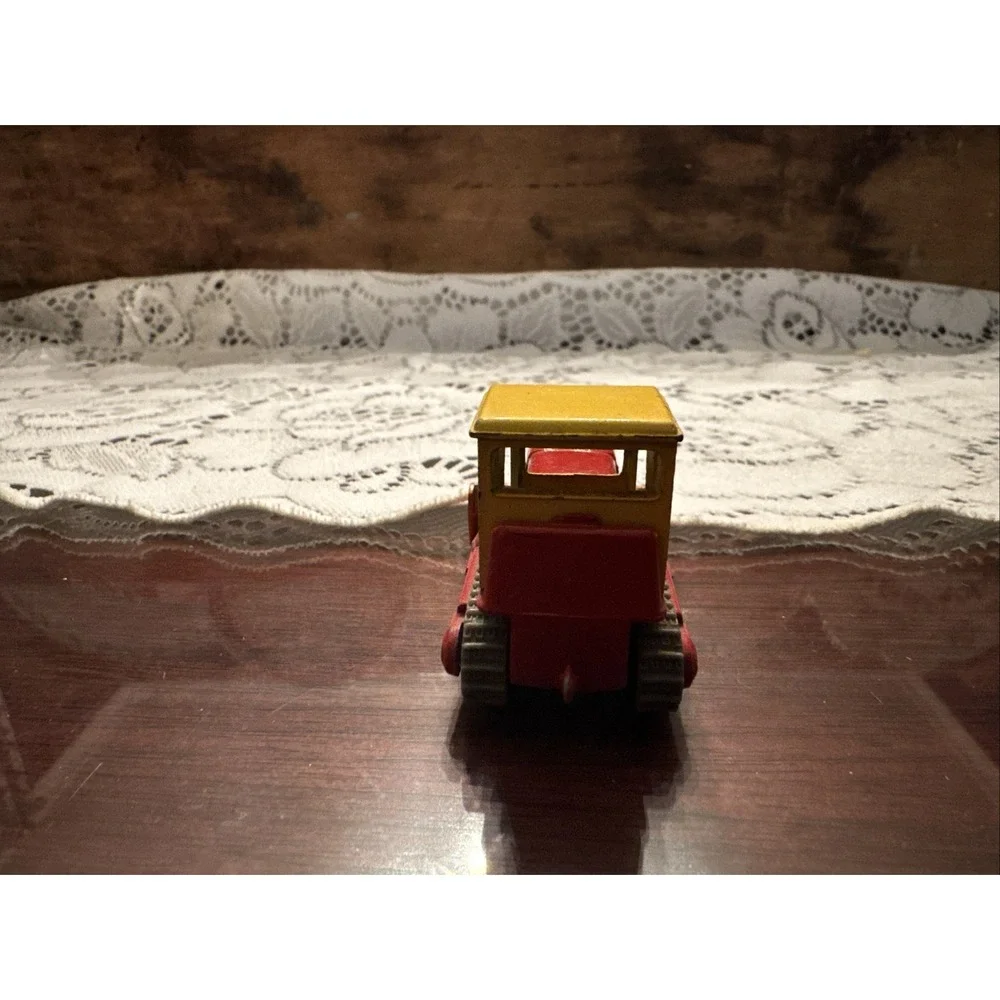 1960s VTG Playart #7161 Bulldozer Yellow Color Diecast Model Spares Unboxed